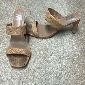 Dolce Vita Skipper Cork Heels Sandals